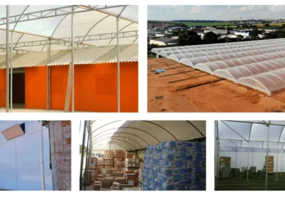 Coverings and warehouses