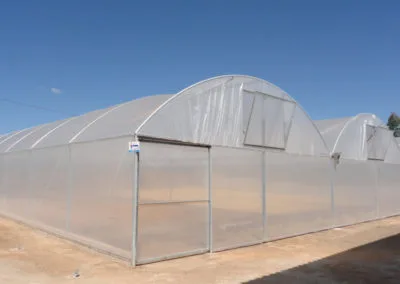 Greenhouse for drying fruits, seeds, grains or waste