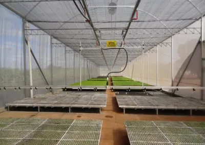 Irrigation and mobile boom